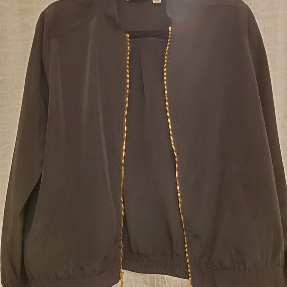 Susan Graver Bomber Jacket - Picture 8 of 8